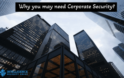 Why you may need Corporate Security?